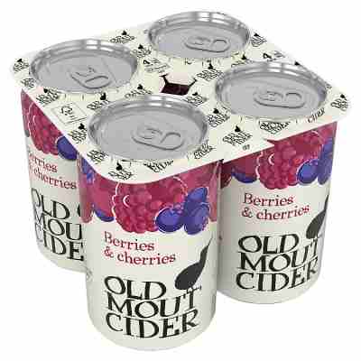 Old Mout Berries & Cherries 4X330Ml - 4%