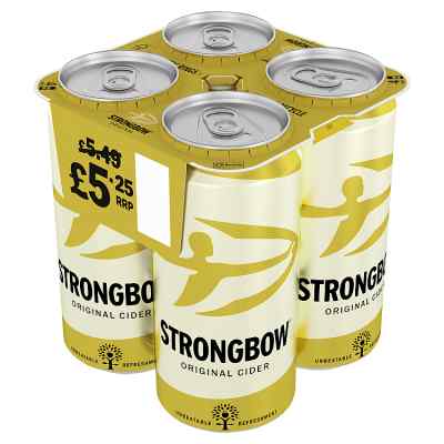 Strongbow 4PK PMP 5.25 - 4.5%