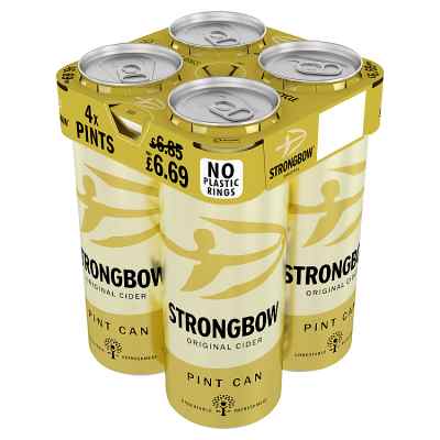 Strongbow 4 PK Pint PMP 6.69 - 4.6%