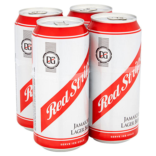 Red Stripe 4 Pack 440Ml