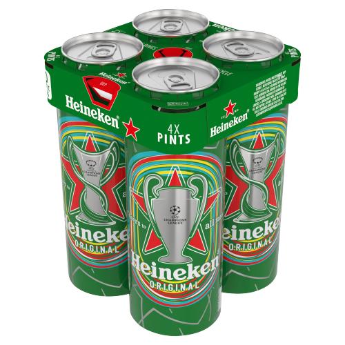 Heineken 4PK Pint