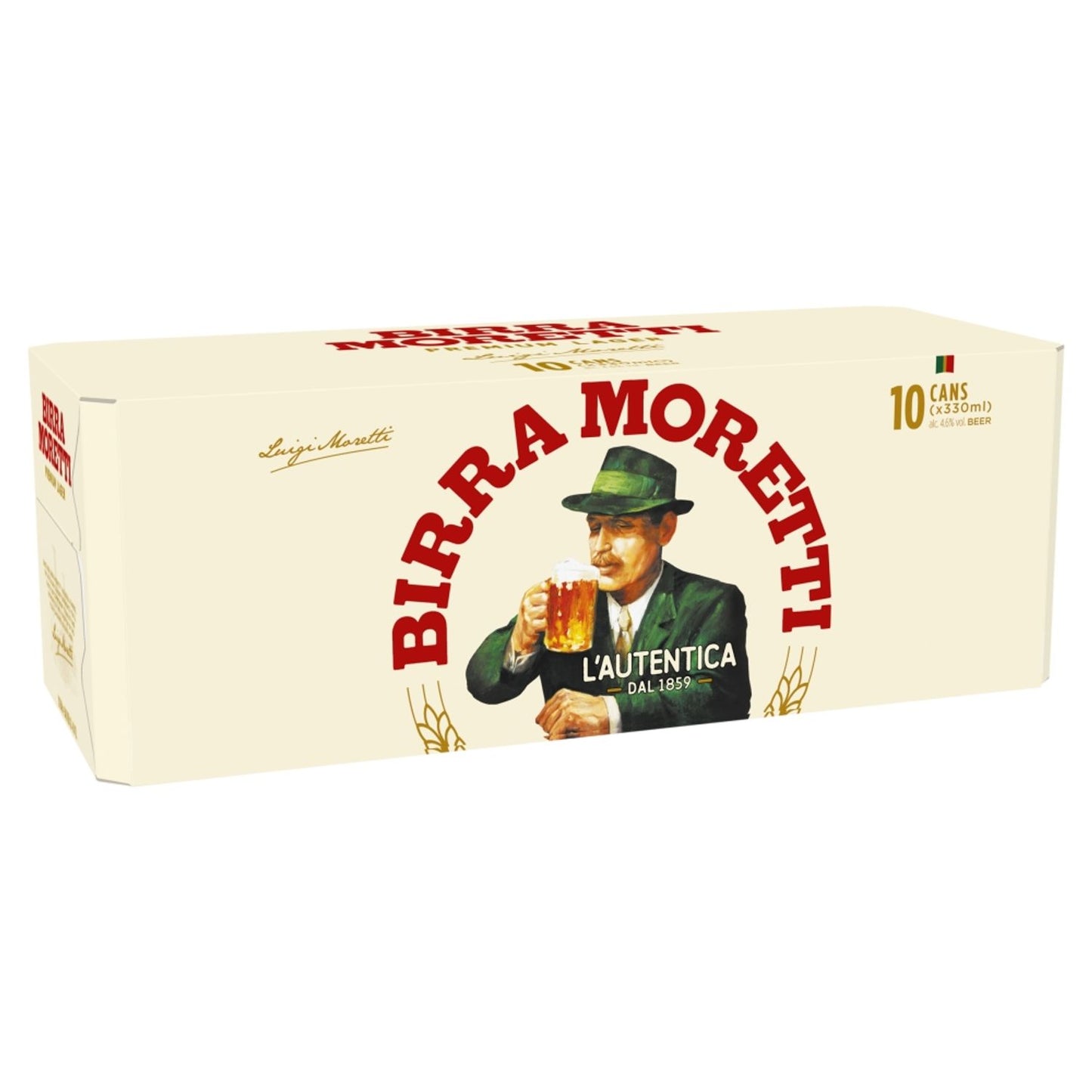 Birra Moretti Can 4.6% 10X330Ml