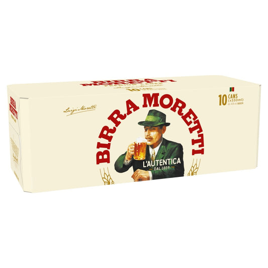 Birra Moretti Can 4.6% 10X330Ml