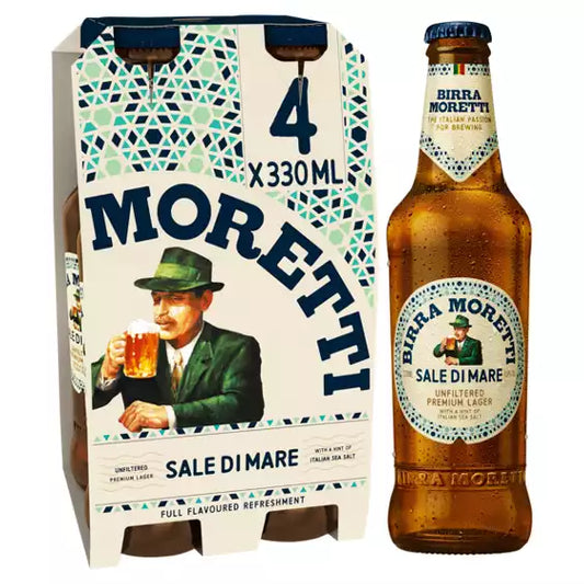 Birra Moretti Sale Di Mare - 4.8% 4X330Ml