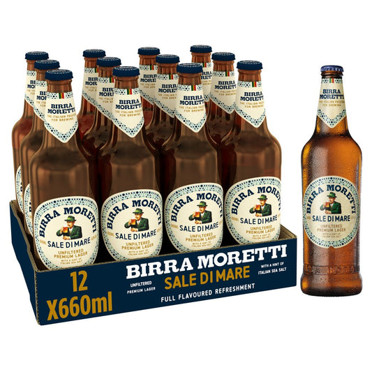 Birra Moretti Sale Di Mare - 4.8% 660Ml