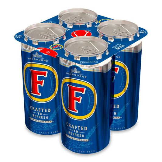 Fosters 4PK 440Ml Can - 3.7%