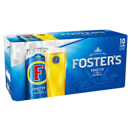 Fosters 10 X 440Ml Can