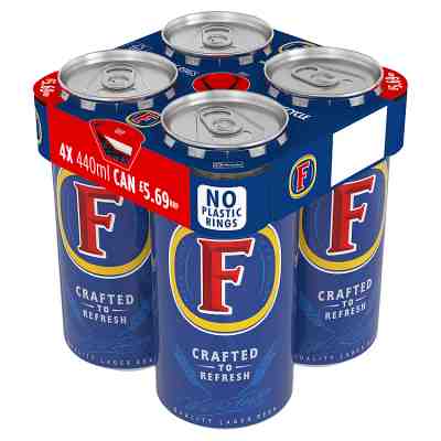 Fosters 3.7% 4Pack Pm5.69 440Ml