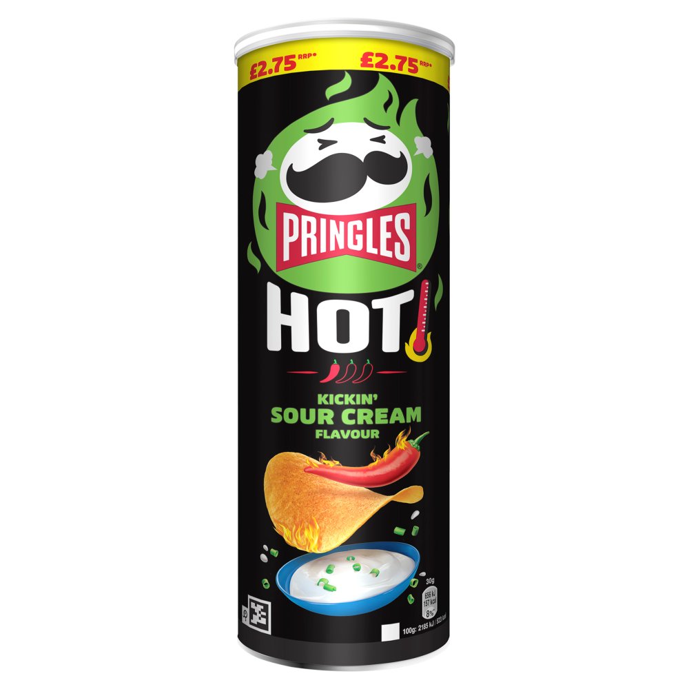 Pringles Hot Sour Cream Pm2.75 160G