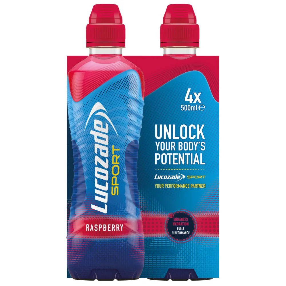Lucozade Sport Raspberry Pm4 4Pk– HooGe Brands