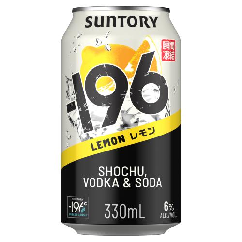 Minus 196 Shochu Vodka & Soda Lemon Can 6%