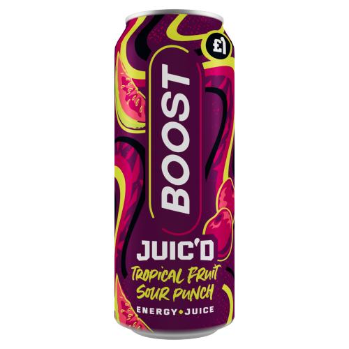 Boost Juiced Tropical Fruit Sour Punch Pm1