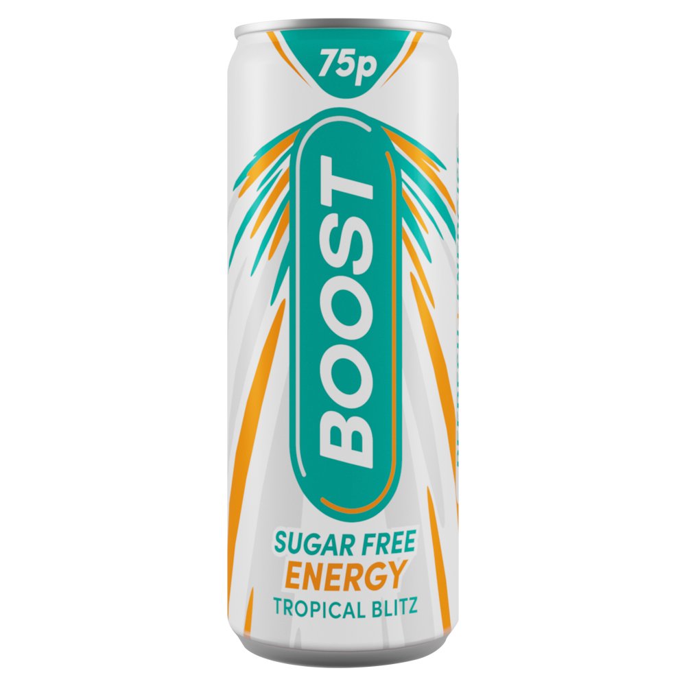 Boost Energy Tropical Sugar Free Pm75P