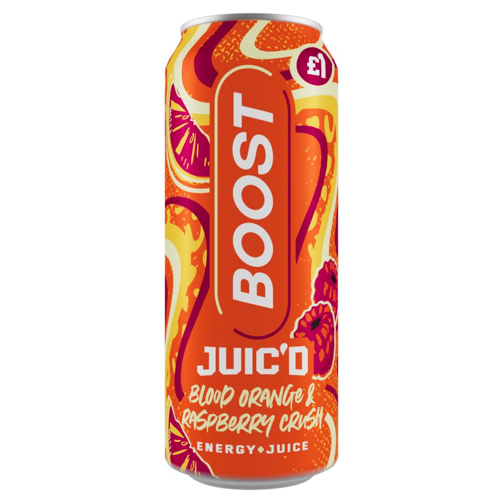 Boost Juiced Energy Orange & Raspberry Pm1.00