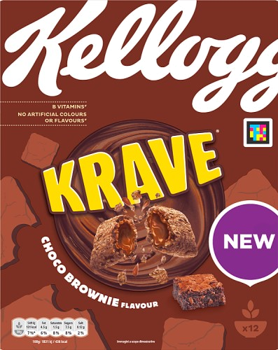 Kelloggs Krave Choco Brownie