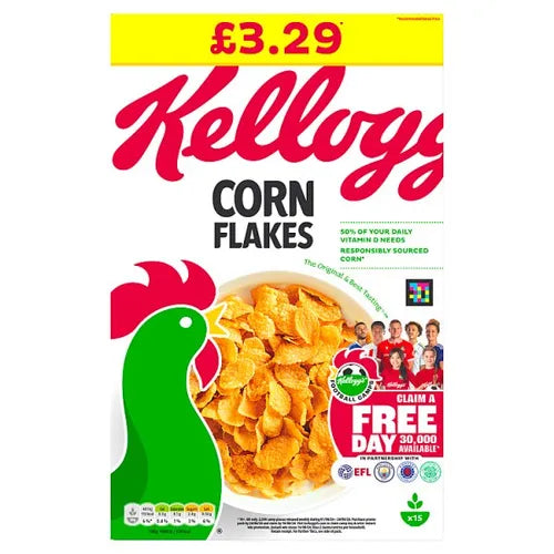 Kelloggs Cornflakes Pm 3.29