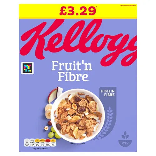 Kelloggs Fruit N Fibre Pm 3.29