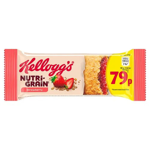 Kelloggs Nutrigrain Strawberry Pm79P