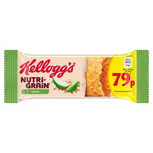 Kelloggs Nutrigrain Apple Pm79P