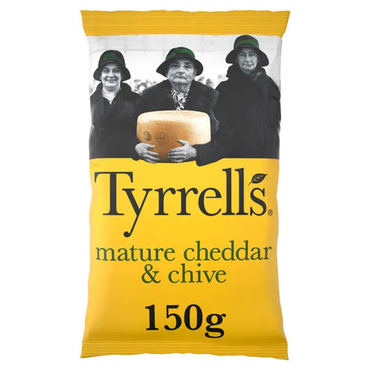 Tyrrells Cheddar Cheese & Chive Pot Chips