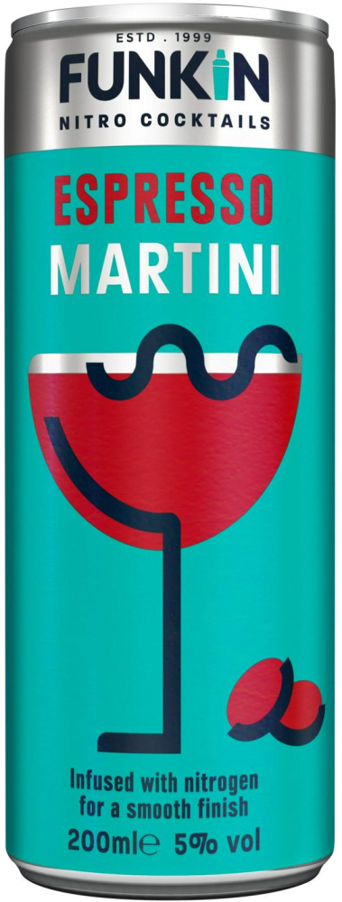 Funkin Espresso Martini 5% 200Ml Can