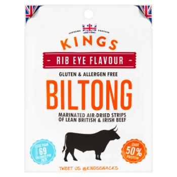 Kings Elite Snacks Snack Rib Eye Biltong