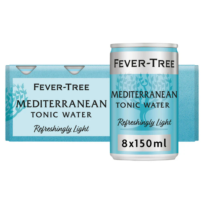 Fever Tree Refreshingly Light Mediterranean Tonic 8PK