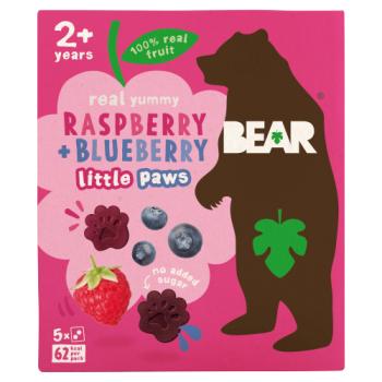 Bear Paws Raspberry & Blueberry