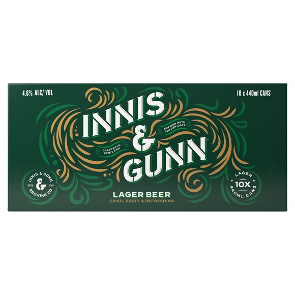 Innis & Gunn Lager 10 Pack 440Ml