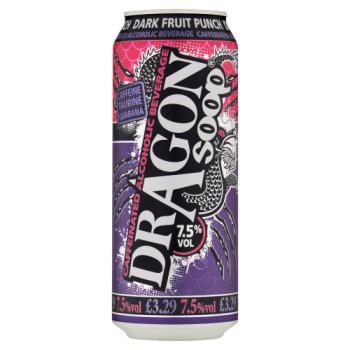 Dragon Soop Dark Fruit Punch Pm3.29 7.5%