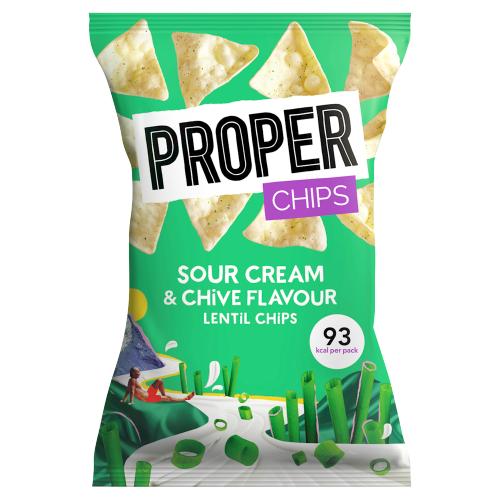 Proper Chips Sour Cream And Chive