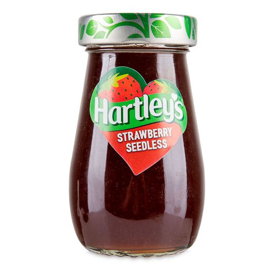 Hartleys Best Strawberry Seedless Jam 300G