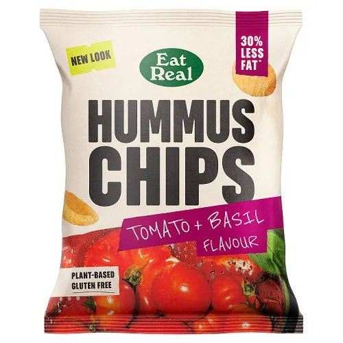 Eat Real Grab Bag Tomato & Basil Hummus Chips