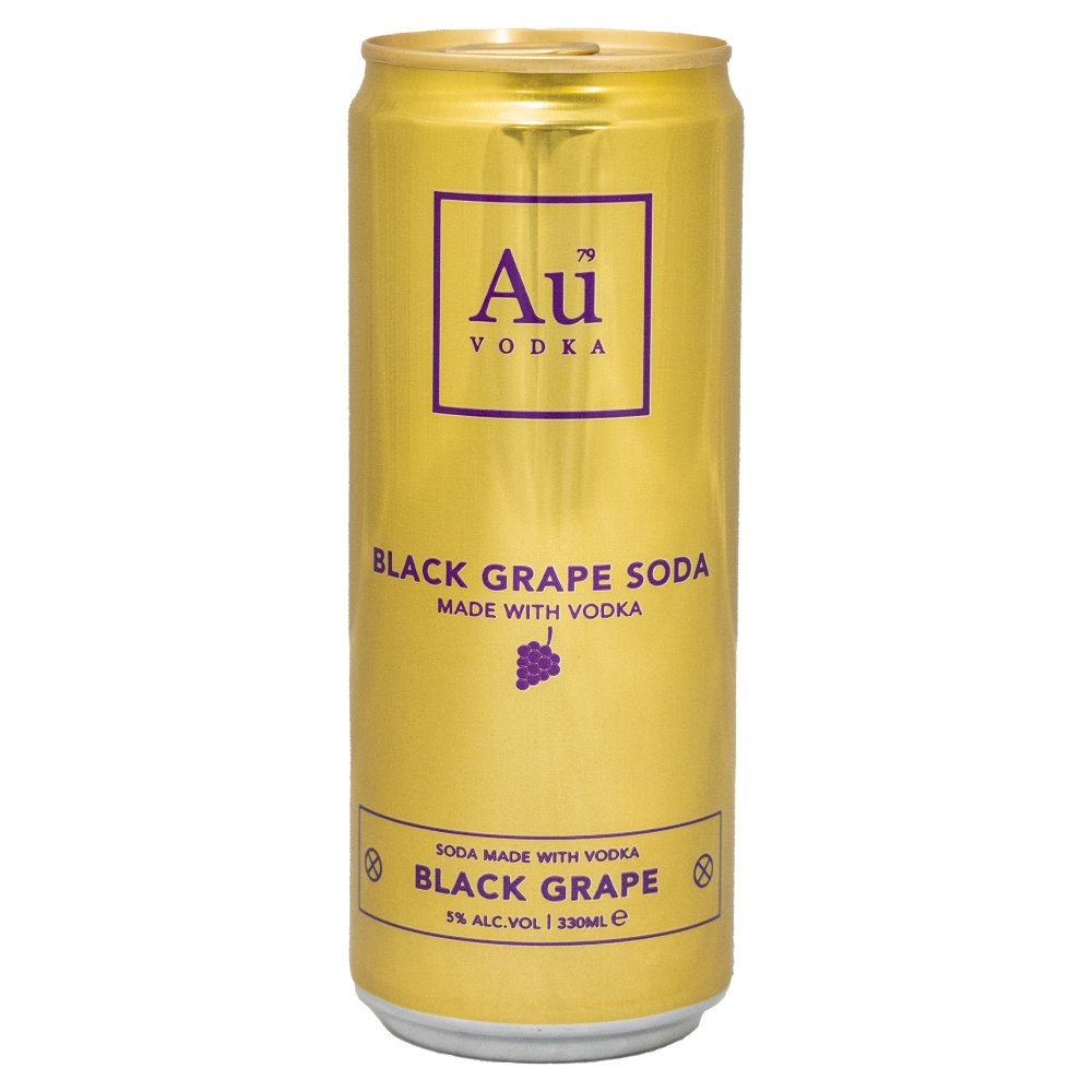 Au Vodka Black Grape 33Cl