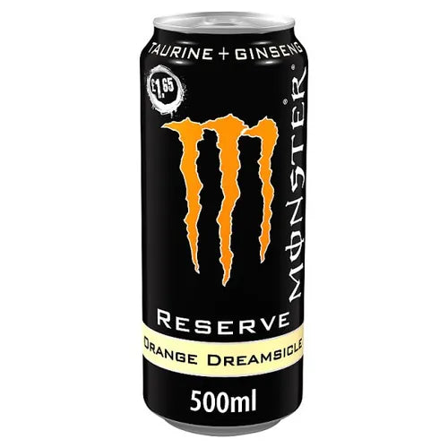 Monster Reserve Orange £1.65 500Ml