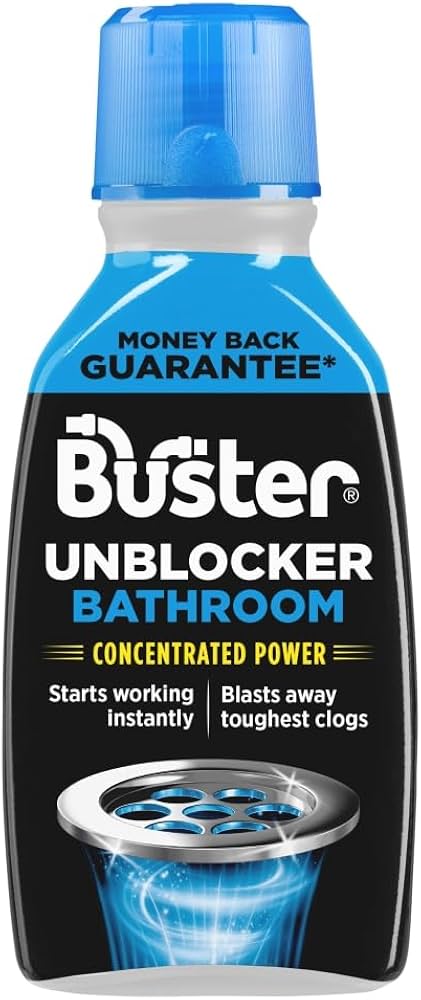 Buster Bathroom Plug Hole Unblocker