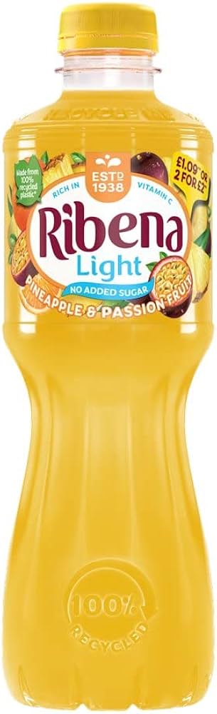 Ribena Pineapple & Passionfruit Pm1.00 500Ml