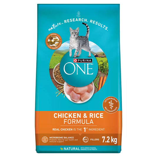 Purina One Adult Cat Chicken & Rice