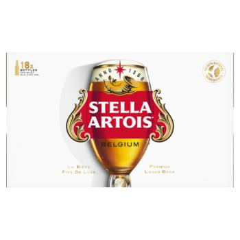 Stella Artois 284Ml 18PK - 4.6%