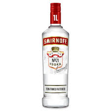 Smirnoff Red 37.5% Dst 1L