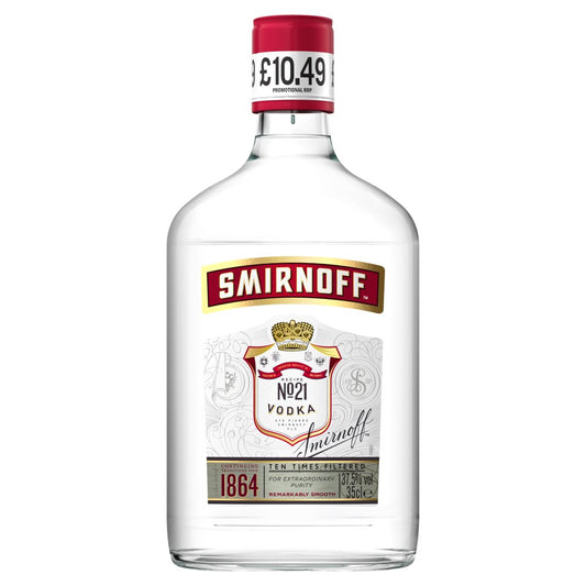 Smirnoff Dst Red Label Vodka 37.5% Pm 10.49 (4)