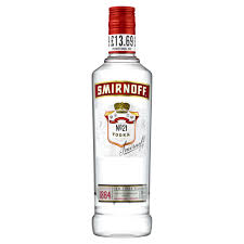 Smirnoff Dst Red Label Vodka 37.5% Pm13.69