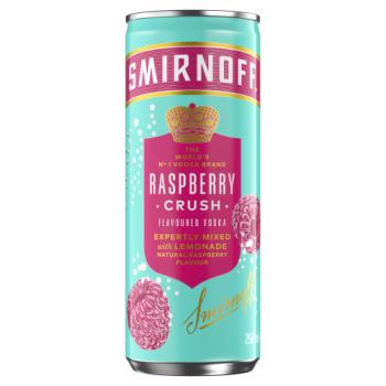 Smirnoff Raspberry Crush & Lemonade 250Ml