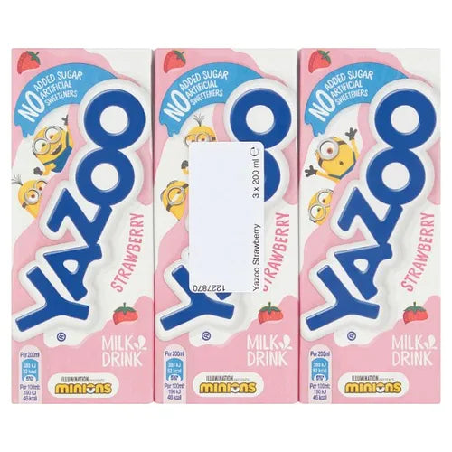 Yazoo Kids Strawberry 3X200Ml