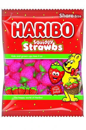 Haribo Squidgy Strawbs Std