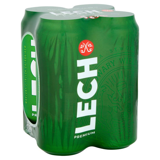 Lech Polish Beer 4X500Ml