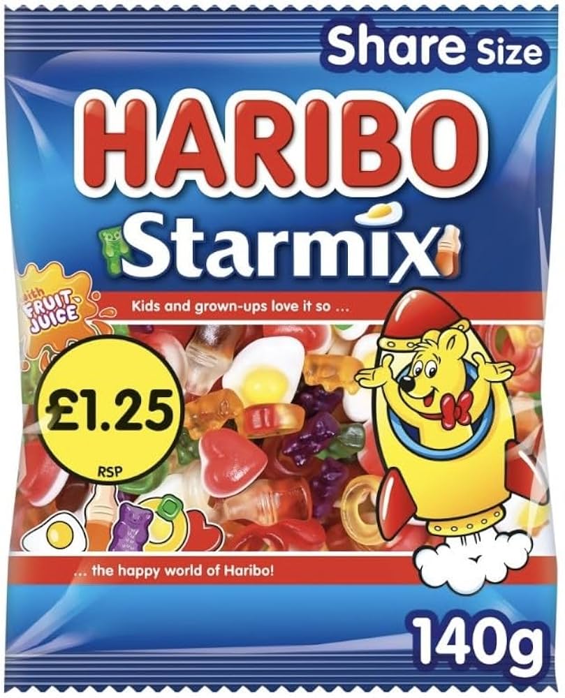 Haribo Starmix 1.25 2 For 2.00 140G