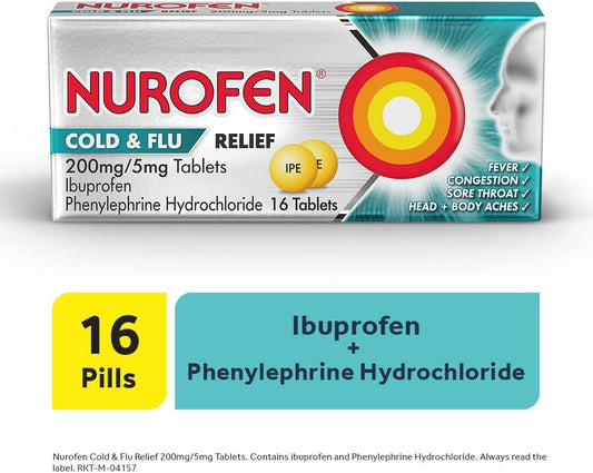 Nurofen Gsl Cold & Flu Tabs