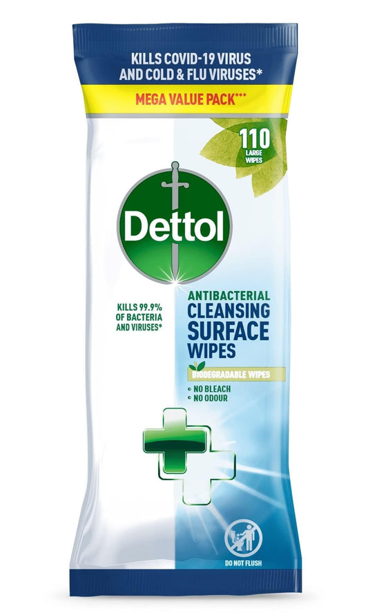 Dettol Surface Cleansing Wipes 110S