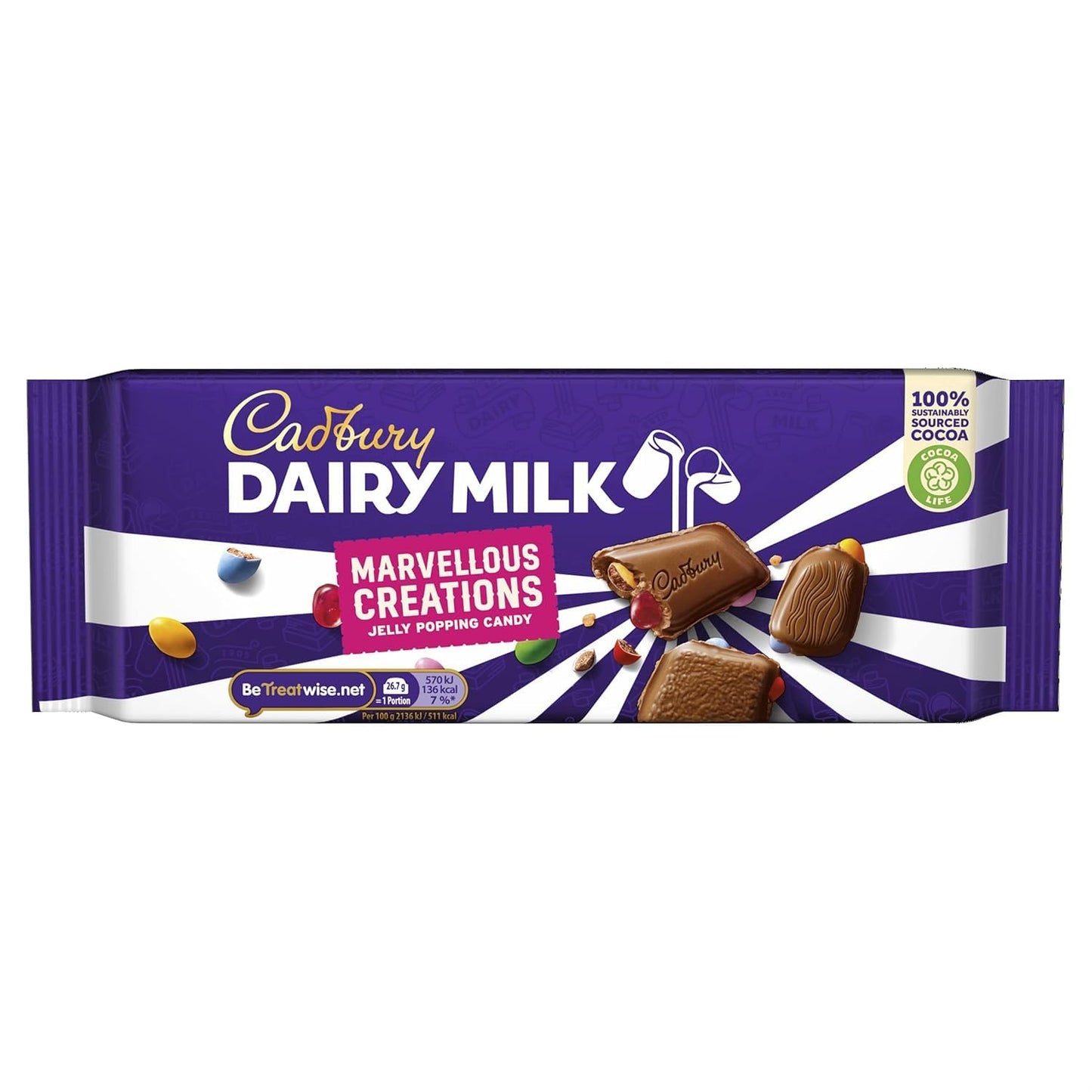 Cadbury Dairy Milk Marvellous Creations Smashable Jelly Popping Candy